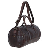 Ashwood Unisex Barrel Gym Bag Brandy: d-96