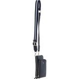 Ashwood Leather Luxury Crossbody Phone Bag Design-X Navy: X-31