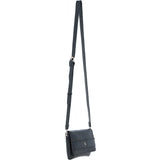 Ashwood Chic Leather Crossbody Bag Black: 64741