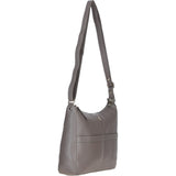Ashwood Ladies Leather Shoulder Bag Taupe: AJ4