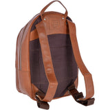 Unisex Leather Oily Hunter Backpack Tan : 1663