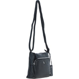 Ashwood Leather Crossbody Bag Black: Bristol