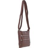 Ashwood Leather Crossbody Bag Cognac: Ayr