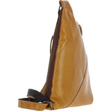 Ashwood Leather Spacious Unisex Sling Bag Mustard: P-67
