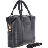 Leather Vintage Laptop Work Bag  Black : G-34