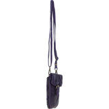 Ashwood Leather Crossbody Smart Phone Bag Purple: D-99