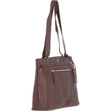 Ashwood Elegant Multi-Pocket Shoulder Bag Cognac: Newport