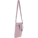 Ashwood Leather Smart Tab Cross Body Bag Woodrose: 63621/Tab
