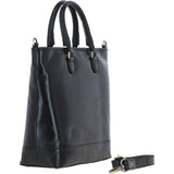 Ashwood Large Leather Shopper Bag Black: V-87