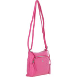 Ashwood Leather Crossbody Bag Hot Pink: Bristol