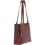 Medium Vintage Leather Handbag Honey  – G26
