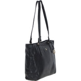 Ashwood Elegant Leather Tote Bag Black: Isabel