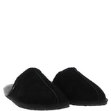 Fenland Classic Mens Slippers Black: Duke