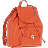 Ashwood Genuine Leather Compact Backpack Orange: Y-57
