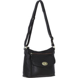 Ashwood Leather Crossbody Bag Brown: M-86