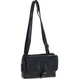 Ashwood Leather Shoulder x Crossbody Bag Black: P-65