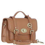 Stylish Ashwood Leather Large Satchel Bag Butterscotch: Y-63