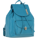 Ashwood Genuine Leather Compact Backpack Turquise: Y-57