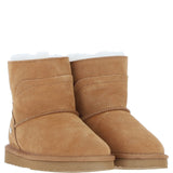 Fenland Ladies Sheepskin Boots Tan: Lottie-Boots