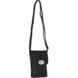 Ashwood Leather Crossbody Smart Phone Bag Brown: M-80