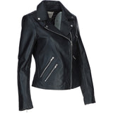 Brampton Leather ladies Biker Jacket Black: L-MB131