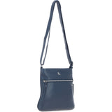 Ashwood Women's Leather Shoulder Bag Navy: Edinburgh