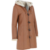 Ladies Sheepskin Duffle Whisky/beige: 5928
