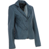Ashwood Leather Women's Two Button Grey Blazer: 10157