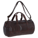 Ashwood Unisex Barrel Gym Bag Brandy: d-96