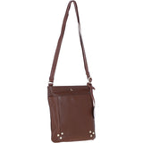 Ashwood Leather Crossbody Bag 2 Tone Tan: 63033