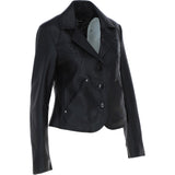 Ashwood Leather Short Blazer Jacket Black : Awl 1676