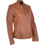 Leather Jacket Tan/nap: NIBI 2