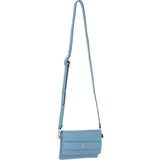 Ashwood Chic Leather Crossbody Bag Denim: 64741