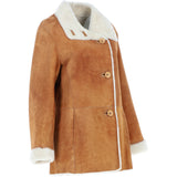 Sheepskin Coat Tan: KB 460