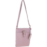 Ashwood Leather Smart Tab Cross Body Bag Woodrose: 63621/Tab
