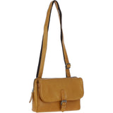 Ashwood Leather Shoulder x Crossbody Bag Mustard: P-65