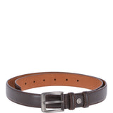 Mens Leather Chino Belt Brown: AB-32