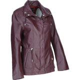 Ashwood Leather Women’s Casual Jacket Oxblood
