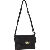 Elegant Ashwood Leather Crossbody Bag Tan: M-82