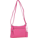 Ashwood Leather Crossbody Bag Hot Pink: Bristol
