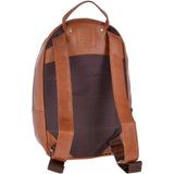 Unisex Leather Oily Hunter Backpack Tan : 1663