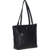 Ashwood Classic Leather Tote Bag Black: Evie