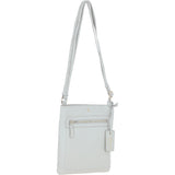 Ashwood Leather Crossbody Bag - Ice Grey: 63014/cb3