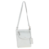 Ashwood Leather Crossbody Bag White: CB-5