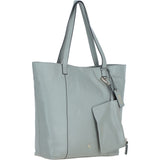 Ashwood Leather Shoulder Bag with Detachable Pouch Sage: 64454