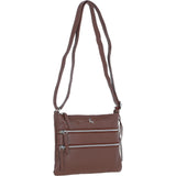 Ashwood Leather Crossbody Bag Cognac: Ayr
