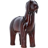 Premium Leather Dog Home Decor Chestnut: lf-181