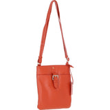 Ashwood Leather Smart Tab Cross Body Bag Burnt Orange: 63621/Tab