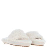 Fenland Ladies Sheepskin Slippers Beige: Nancy-Slippers