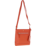 Ashwood Leather Smart Crossbody Bag Burnt Orange: 64638/cb-9
